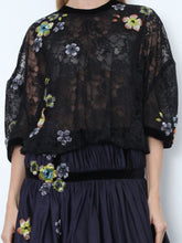 Lace Dress With Embellishments