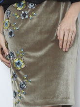 Lace And Velvet Dress