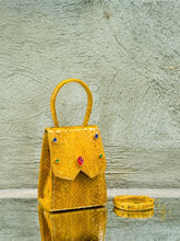 Ayers Snake Skin Minibag With Gemstones