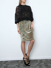 Lace And Velvet Dress