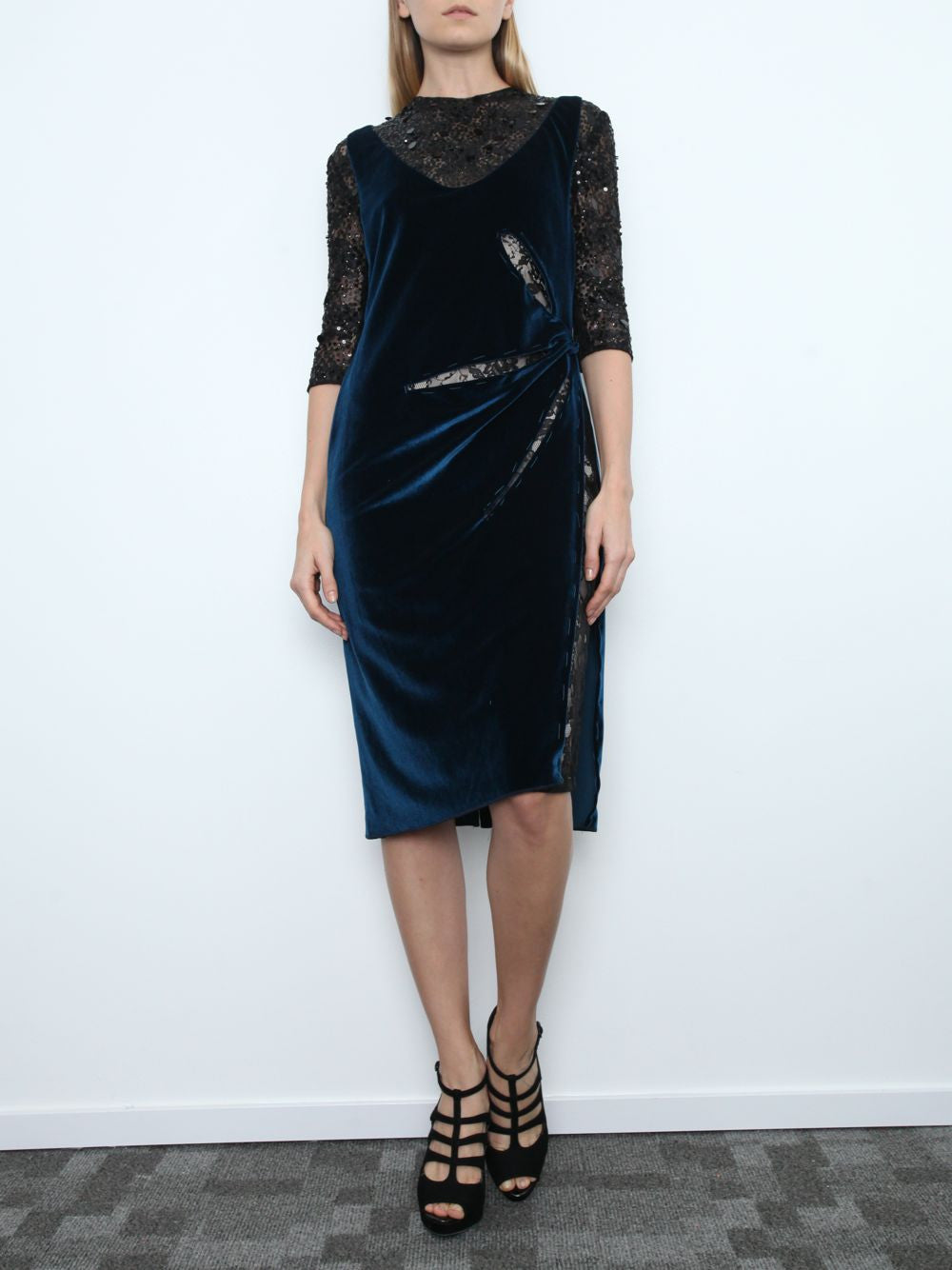Velvet Lace Dress