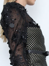 Tweed And Lace Dress