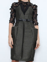 Tweed And Lace Dress