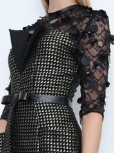 Tweed And Lace Dress