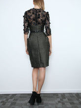 Tweed And Lace Dress