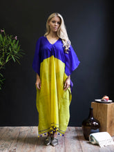 Handwoven Silk-Cotton Caftan