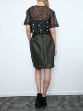 Tweed And Lace Dress