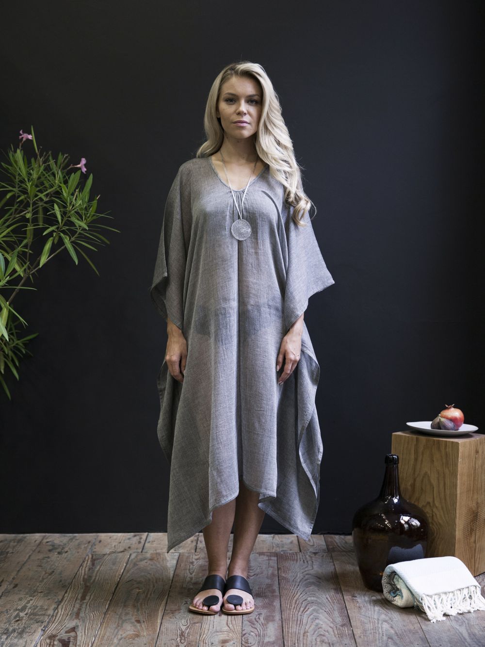 Handwoven Cotton Caftan