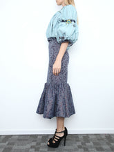 Skirt With Pleated Hem