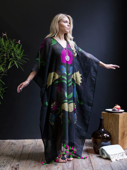 Handwoven Jamdani Caftan