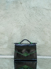 Exotic Black Ayers Skin Handbag