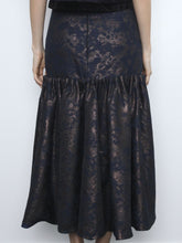 Skirt With Pleated Hem