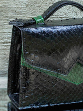 Exotic Black Ayers Skin Handbag