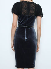 Velvet Dress With Embellishments