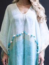 Handwoven Caftan With Tassels