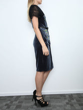 Velvet Dress With Embellishments