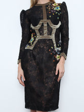 Lace Dress With Embellishments
