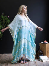 Handwoven Caftan With Tassels