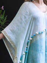 Handwoven Caftan With Tassels