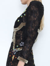 Lace Dress With Embellishments