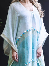 Handwoven Caftan With Tassels
