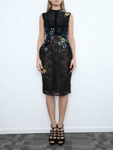 Lace Dress With Embellishments