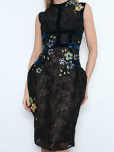 Lace Dress With Embellishments