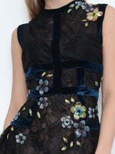 Lace Dress With Embellishments