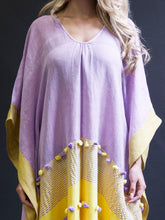 Handwoven Caftan With Tassels
