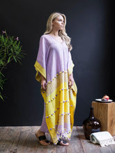 Handwoven Caftan With Tassels