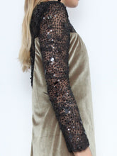 Velvet And Lace Dress