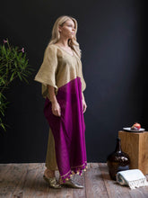 Handwoven Silk-Cotton Caftan