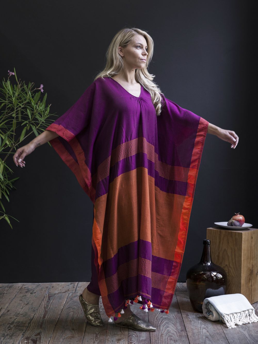 Handwoven Cotton Caftan