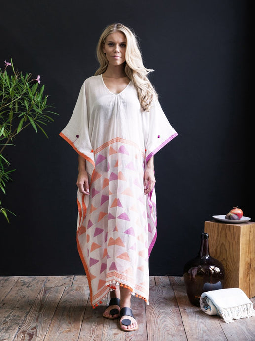 Handwoven Jamdani Caftan