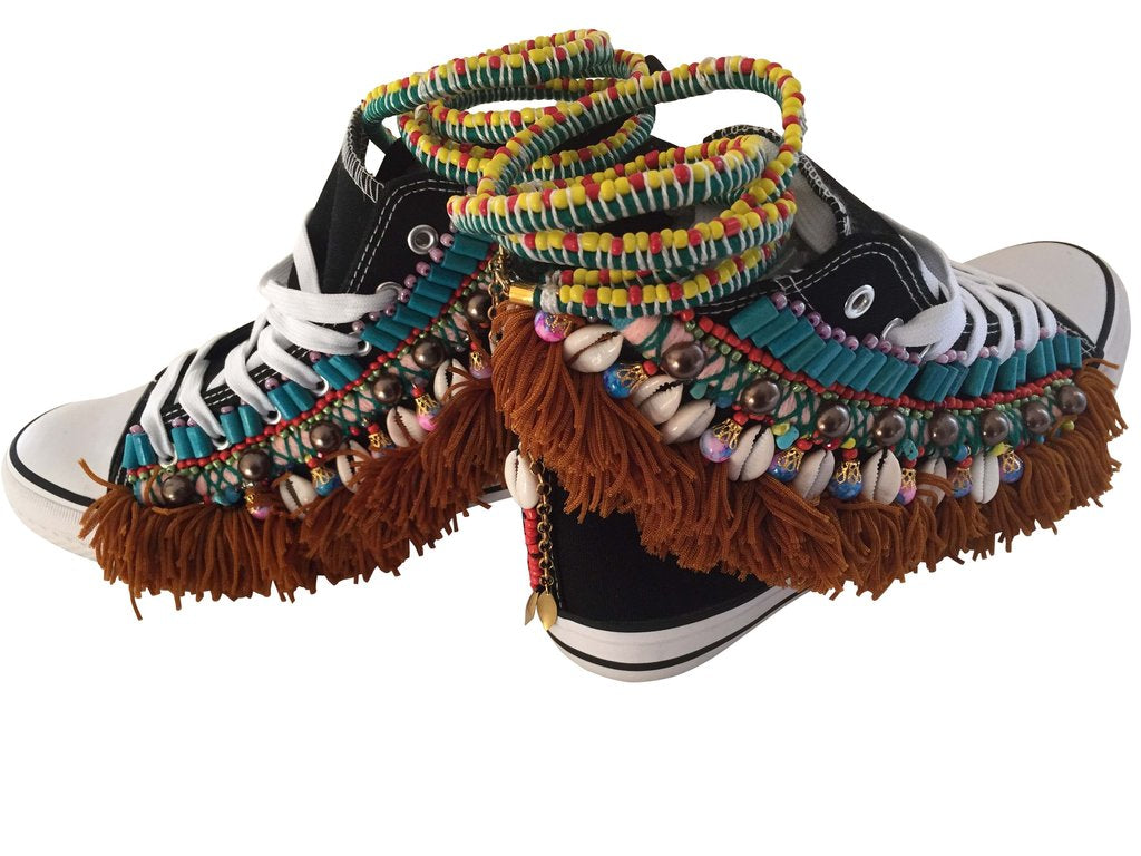 OZIAS EMBELLISHED SNEAKERS