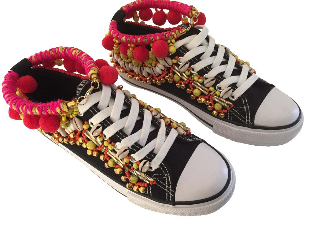 MONET EMBELLISHED SNEAKERS