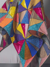 Midnight Blue Corset & Embroidered Skirt