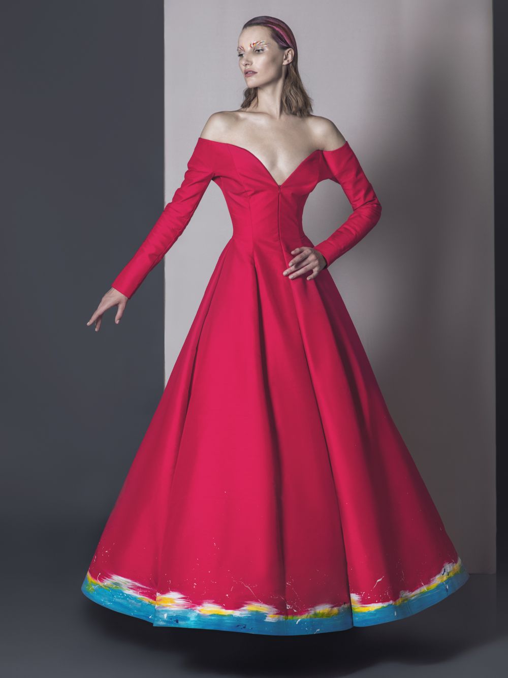 Silk Ball Gown