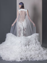 Hand Painted Bridal Dress