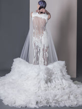 Hand Painted Bridal Dress