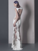 Hand Painted Bridal Dress