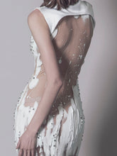 Hand Painted Bridal Dress