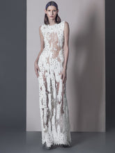 Hand Painted Bridal Dress