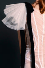 Exquisitely Draped Asymmetrical Gown