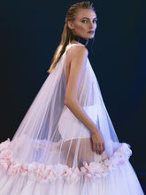 Dress With Hand Crafted Flowers