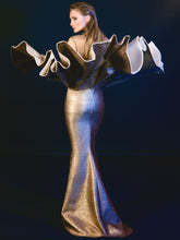 Couture Dress With Crystals & Pearls