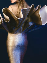 Couture Dress With Crystals & Pearls