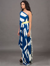 Hand Painted Asymmetrical Dress