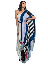 Hand Painted Asymmetrical Dress