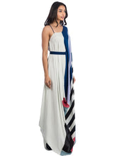 Hand Painted Asymmetrical Dress